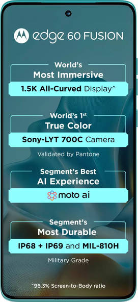 Motorola Edge 60 Fusion 12GB RAM