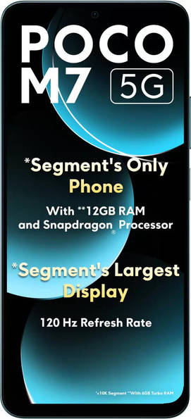 POCO M7 8GB RAM