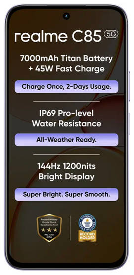 realme C85