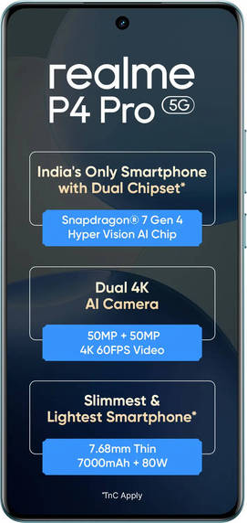 realme P4 Pro 256GB 12GB RAM