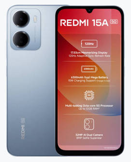 Xiaomi Redmi 15A 5G 128GB, 6GB RAM